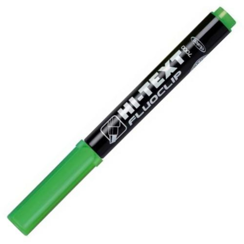 Hi-Text 7000 Kalem Tipi Fosforlu Yeşil