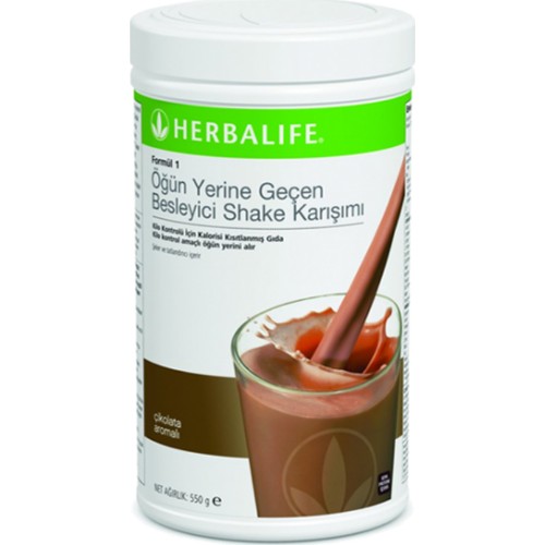 Herbalife Çikolata Aromalı Shake 550 Gr