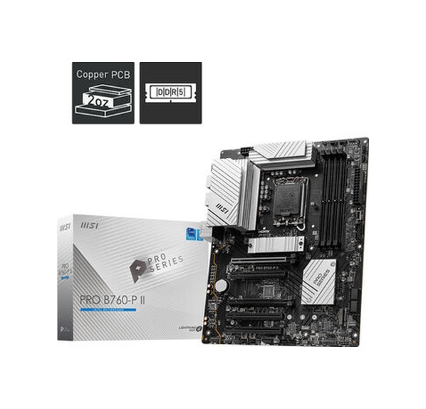 Msı Pro B760-p Iı Ddr5 Hdmı-dp Pcıe 4.0 1700p Atx