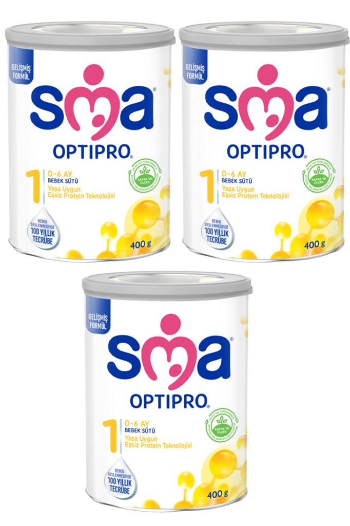Sma Optipro 1 Probiyotik Bebek Sütü 0 - 6 Ay 3 x 400 G