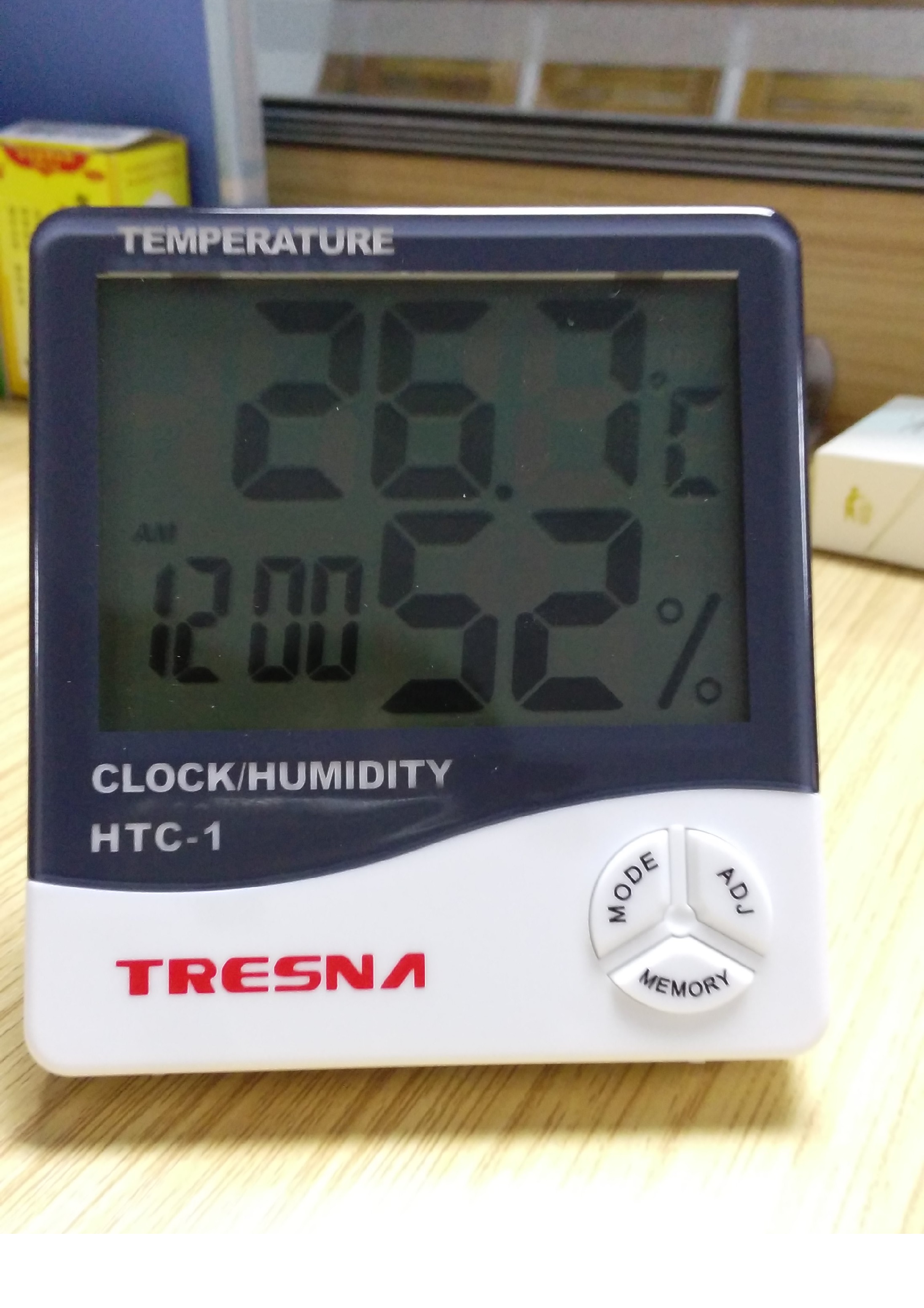 Htc-1 Termometre Tresna Dijital Ortam Nem ve Sıcaklık Ölçer