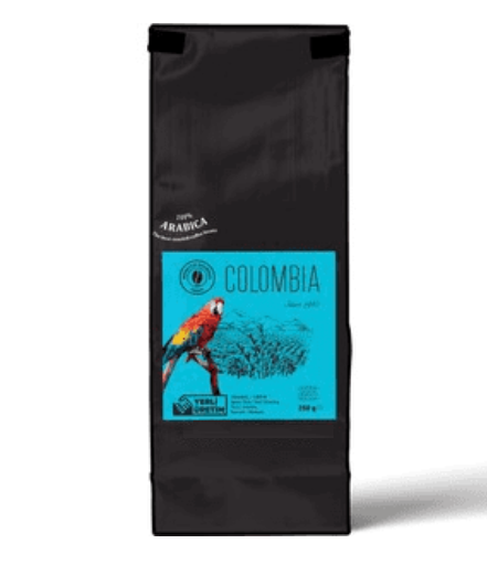 Bedirhan Kahve Colombia Supremo Filtre Kahve Metal Filtre 250 G