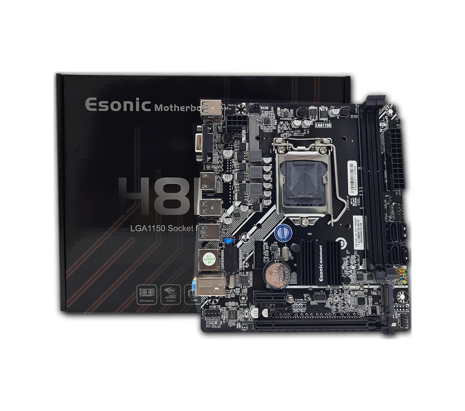Esonic H81DA1 İntel H81 1600 MHz (OC) DDR3 Soket 1150 mATX Anakart
