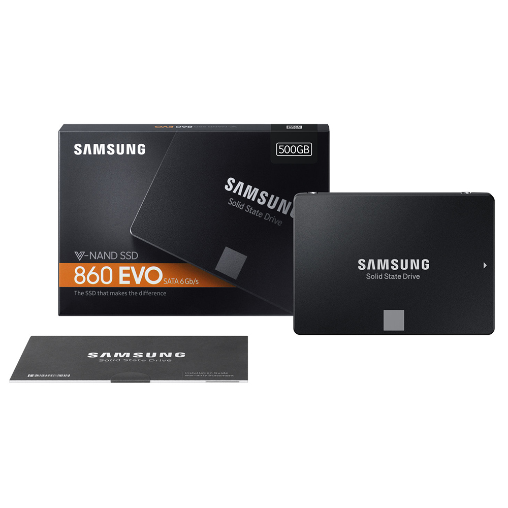 Samsung 860 Evo MZ-76E500BW 2.5" 500 GB SATA 3 SSD