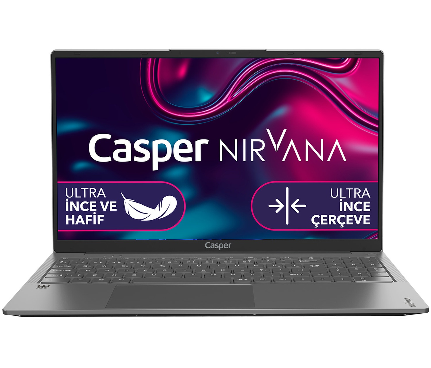 Casper Nirvana X600.5500-DF00X-G-F R5-5500U 32 GB 1 TB NVME SSD 15.6" Dos FHD Dizüstü Bilgisayar