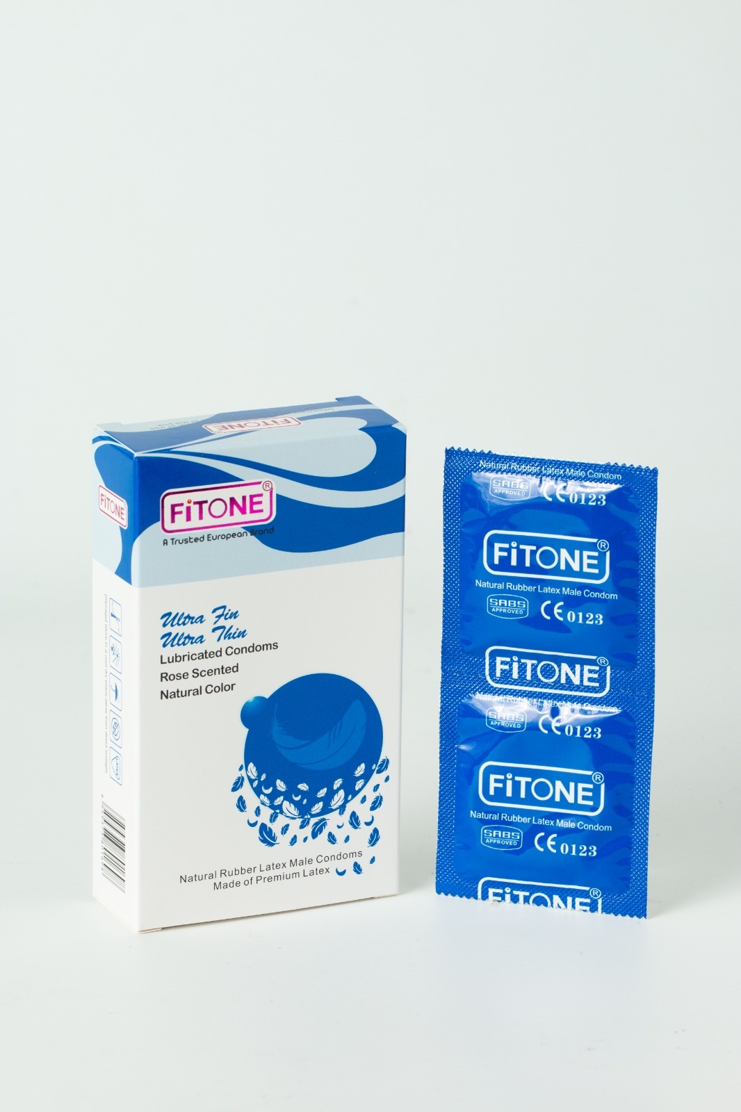 Fitone Ultra Thin Kayganlaştırıcılı Pürüzsüz Gül Kokulu Prezervatif 24'lü