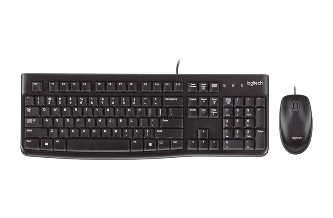 Logitech MK120 Kablolu Q Klavye Mouse Set ürün görseli