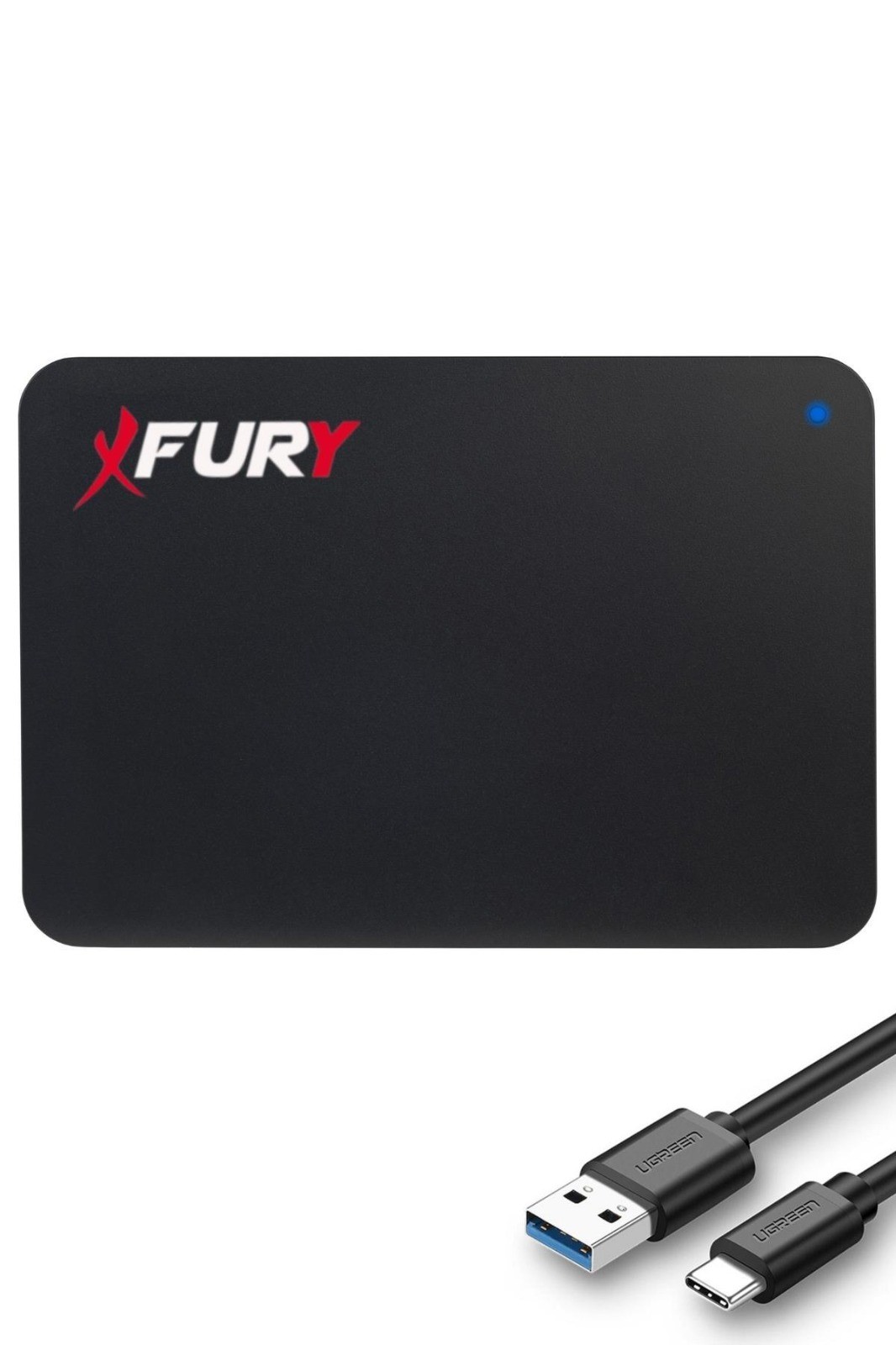 Fury E-Sport 500 GB USB 3.0 Type-C Taşınabilir Hard Disk