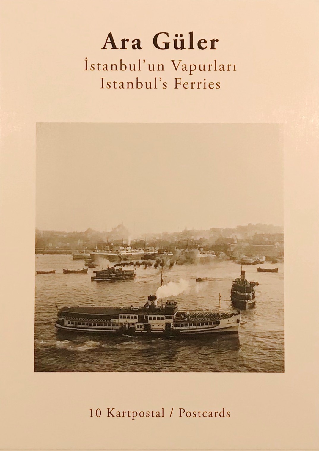 İstanbul'un Vapurları Kartpostal Seti (10'lu)