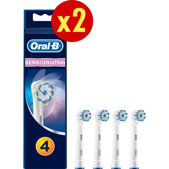 Oral-B Sensitive Ultra Thin Elektrikli Diş Fırçası Yedek Başlığı 8'li