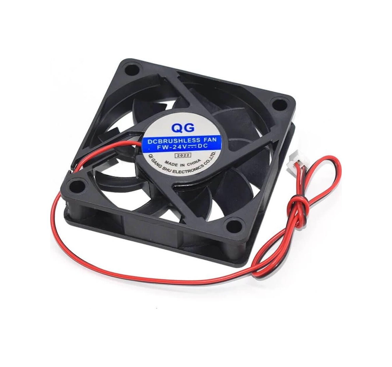 24V 6cm Fan - 60 x 60 x 15mm Soğutucu Fan - 60mm Kare Fan - 2 Pin