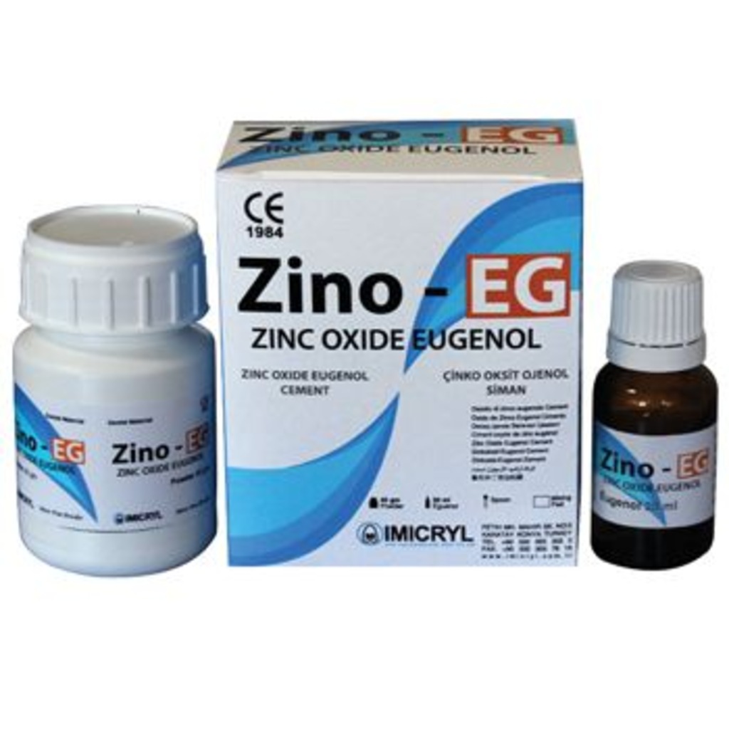 Imicryl Zino-Eg Çinko Oksit Ojenol Siman ( 75 G Toz - 20 Ml