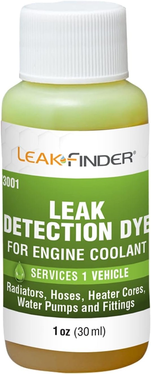 USA Leak Finder Radyatör Devirdaim Kaçak Tespit Sıvısı Yeşil Floresan 1 Araçlık 30 ml LF3001CS
