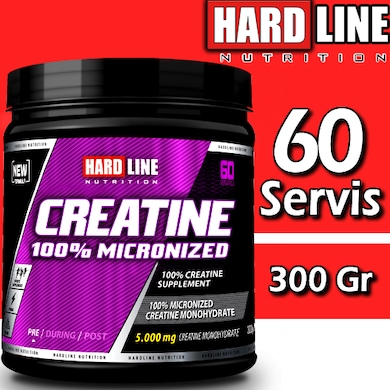 Hardline Kreatin 300 Gr Micronize Creatine Natural Aroması