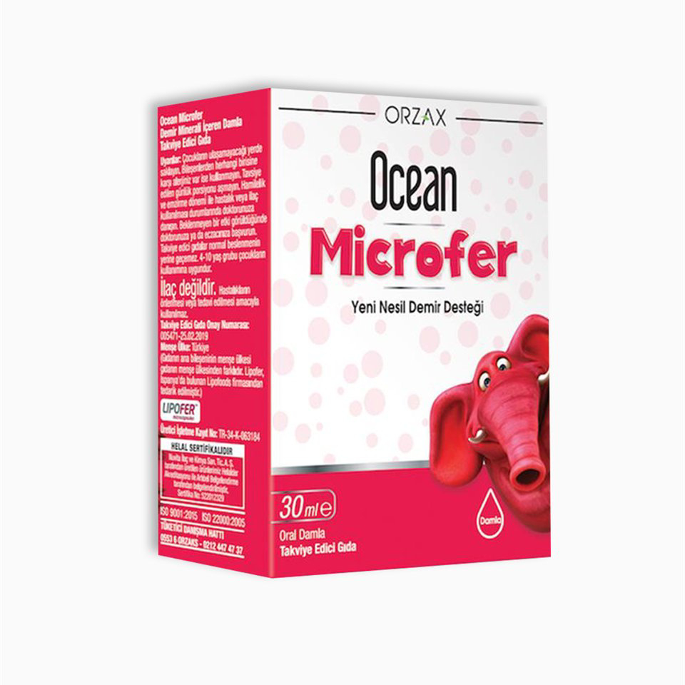Ocean Microfer Damla Takviye Edici Gıda 30 ML