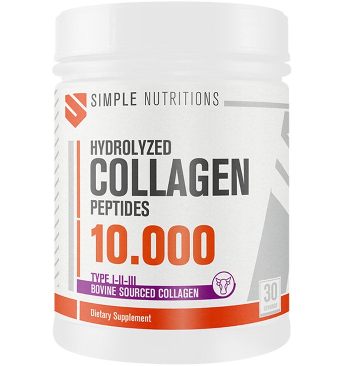 Simple Nutritions Hydrolyzed Collagen Peptides 300 G