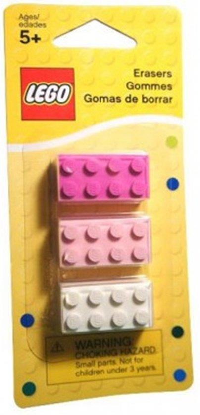 LEGO Eraser 852734 Erasers 3 Pack