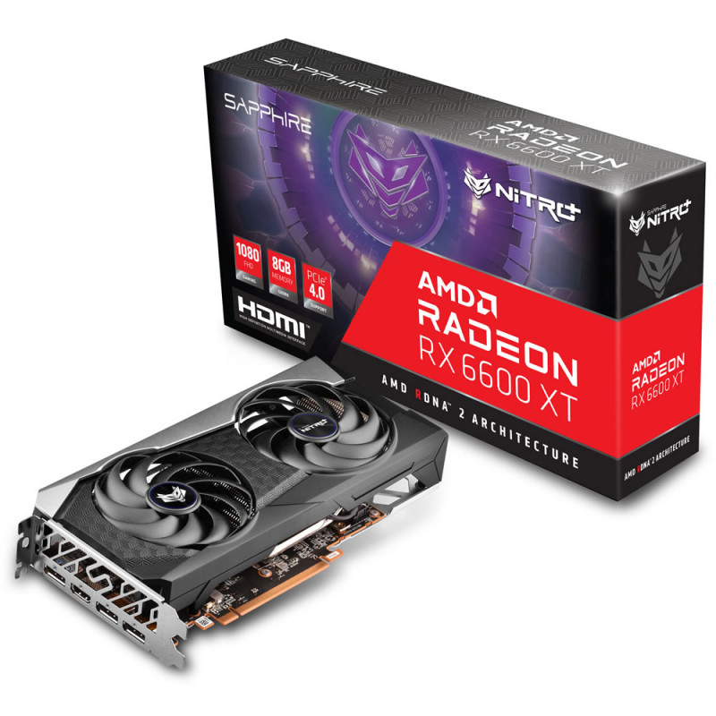 Sapphire AMD Radeon RX 6600 XT Nitro+ 11309-01-20G 8 GB GDDR6 128 Bit Ekran Kartı
