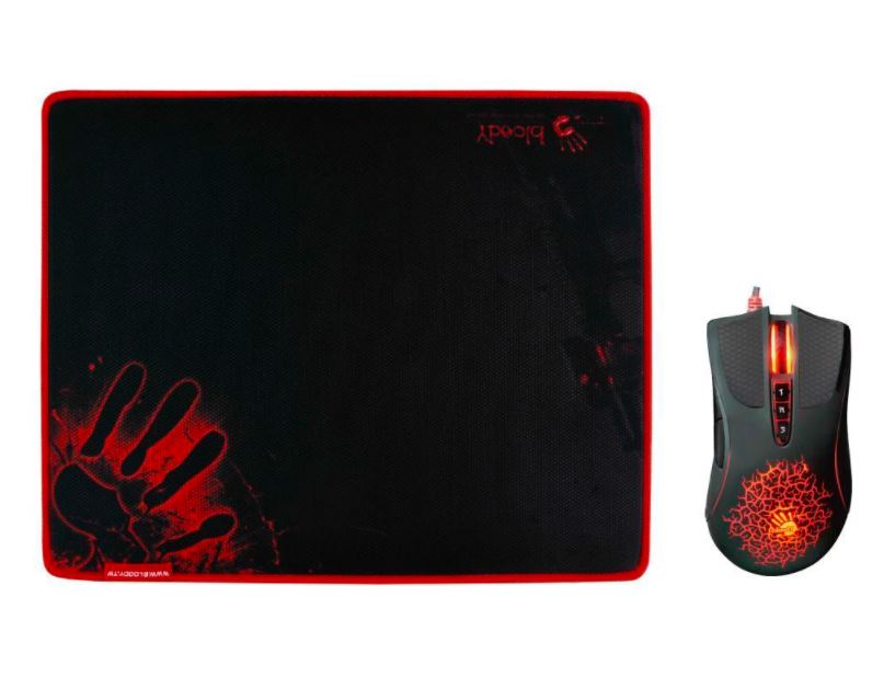 A4 Tech Bloody A9081 Oyuncu Mouse + Mouse Pad