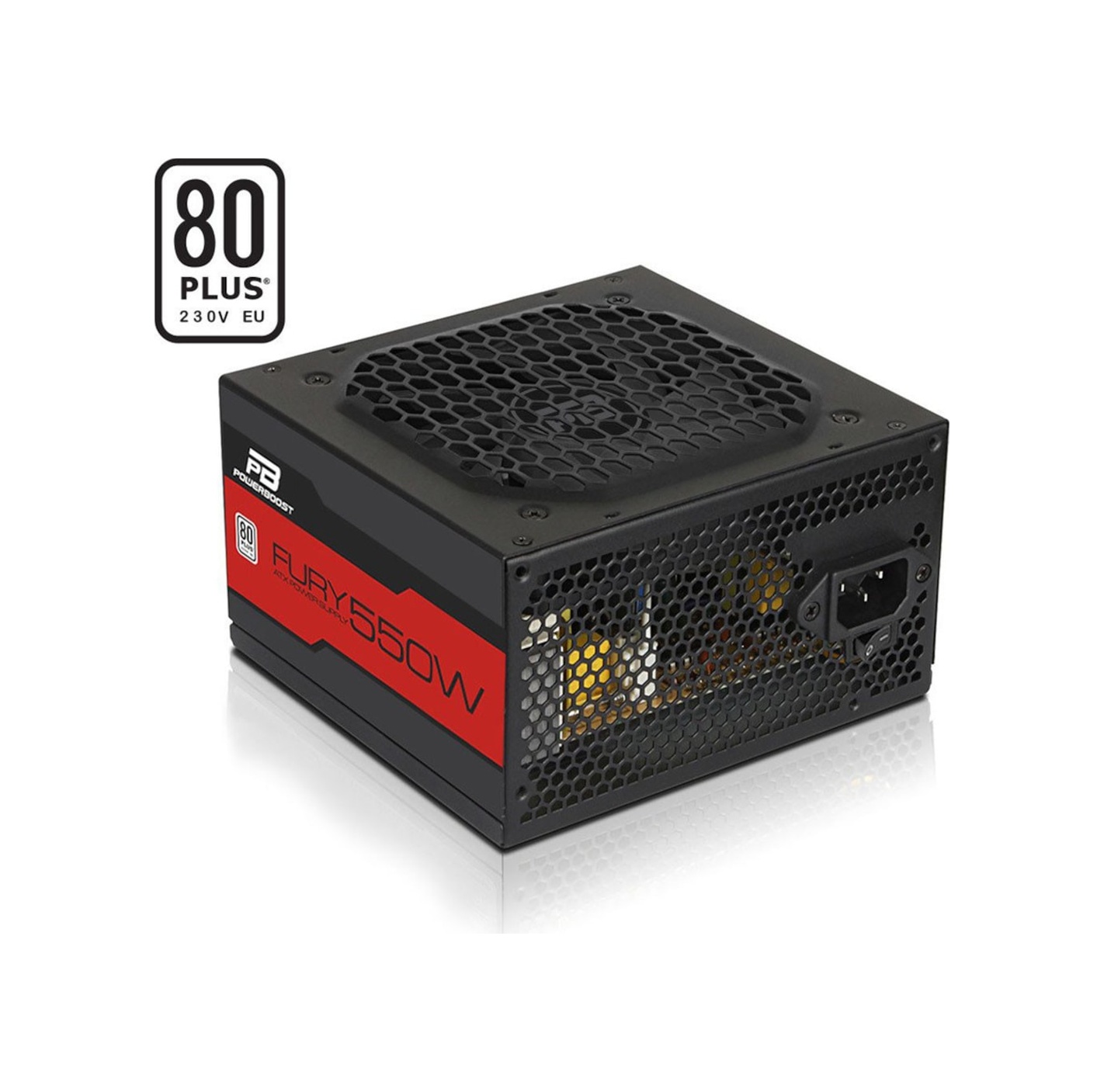 Power Boost BST-ATX550WEU Fury 550W 80+ 12 CM Fanlı Güç Kaynağı