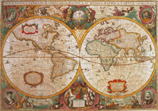 Clementoni 1000 Parça Puzzle Mappa Antica