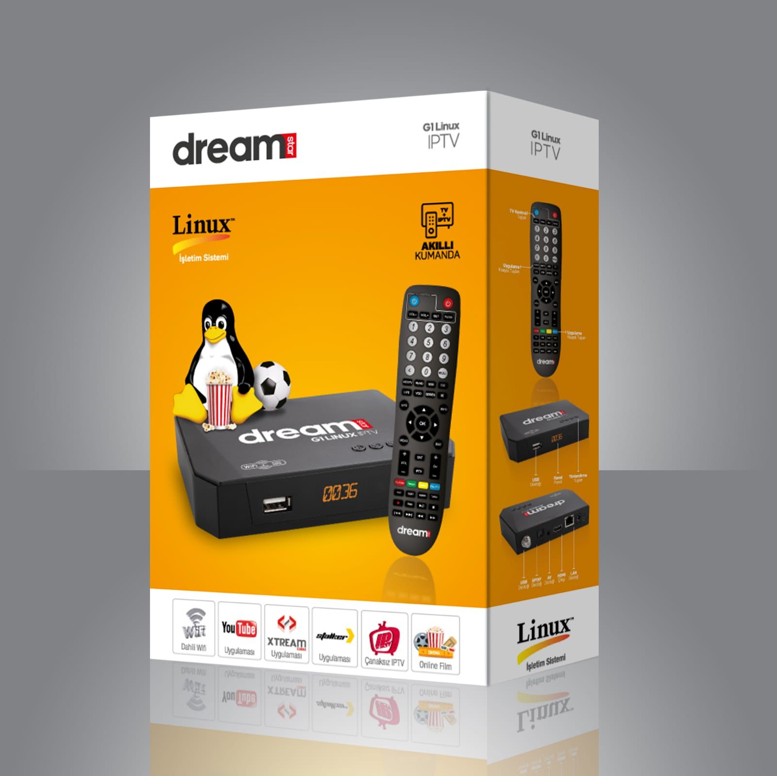 Dreamstar G1 Linux Full Hd Uydu Alıcısı