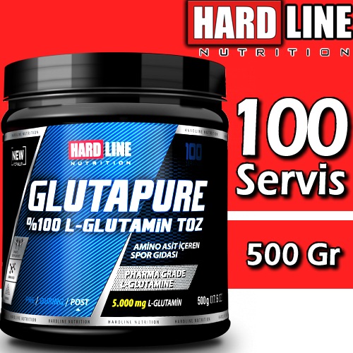 Hardline Glutapure 500 Gr L Glutamine-Aromasız