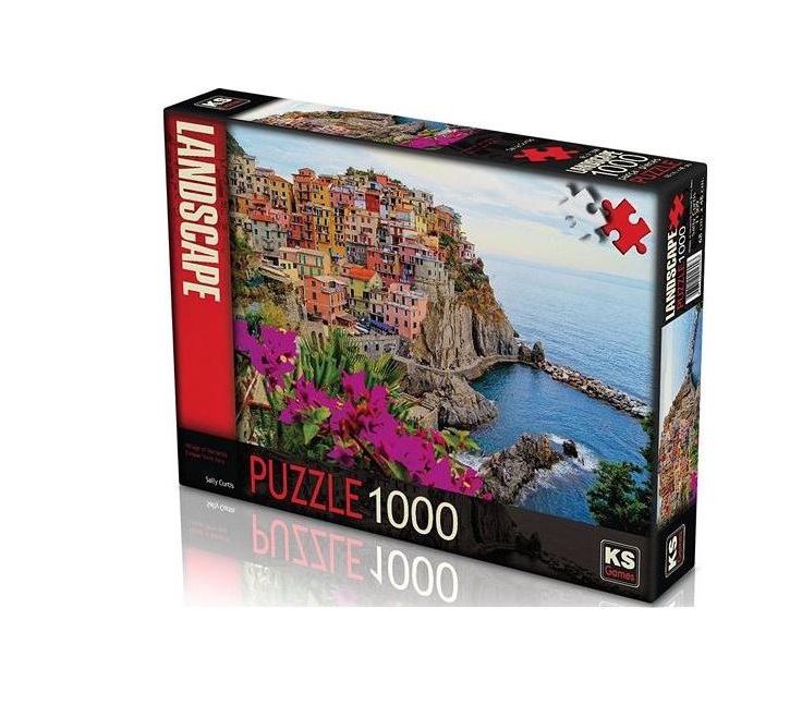 Ks Games 1000 Parça Puzzle Village Of Manarola Cinque
