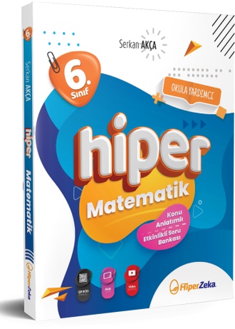 Hiperzeka Yayınları 6. Sınıf Hiper Matematik Konu Anlatımlı Soru Banka