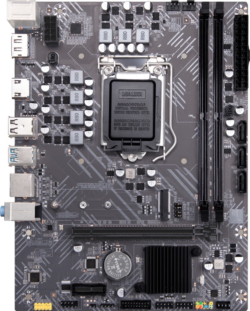 Turbox H510 Ddr4 M2 Hdmı Vga Ses Ethernet 10.11.nesil 1200 Pin Anakart