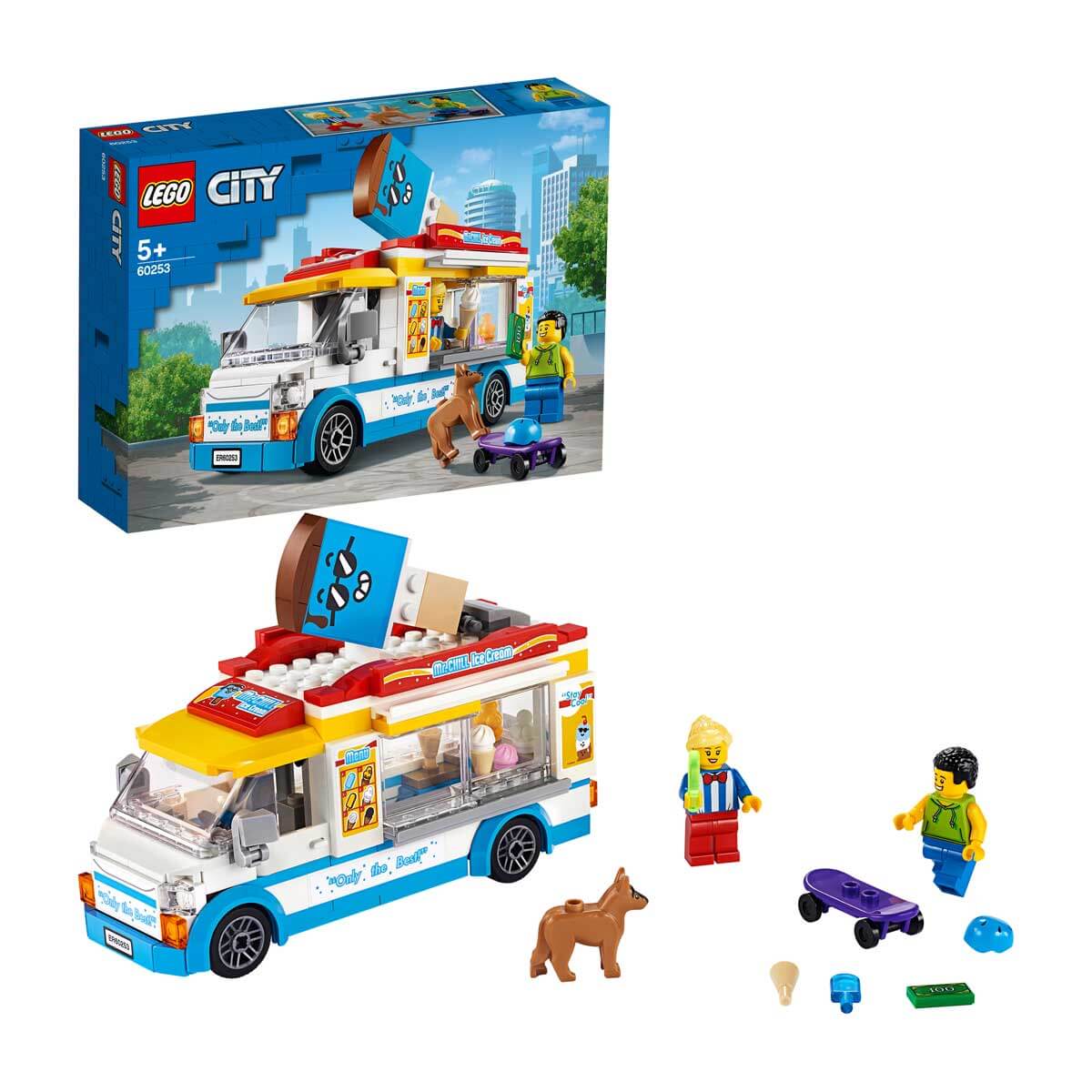 LEGO City 60253 Great Vehicles Dondurma Arabası 200 Parça