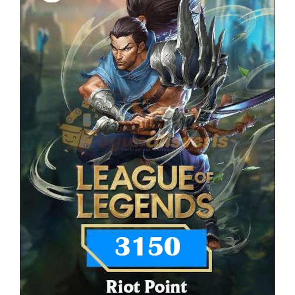3150 League Of Legends Lol Rp ( 3150 Riot Points Türkiye ) (532098772) - Riot Games