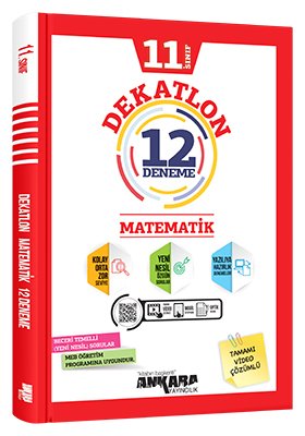 Ankara Yayıncılık 11. Sınıf Matematik Dekatlon 12 Deneme/Komisyon