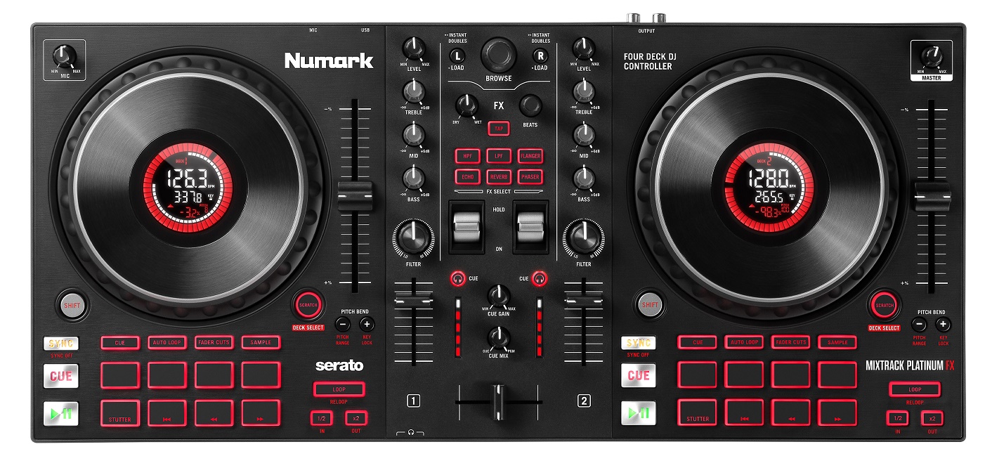Numark Mixtrack Platinum Fx Dj Kontroller