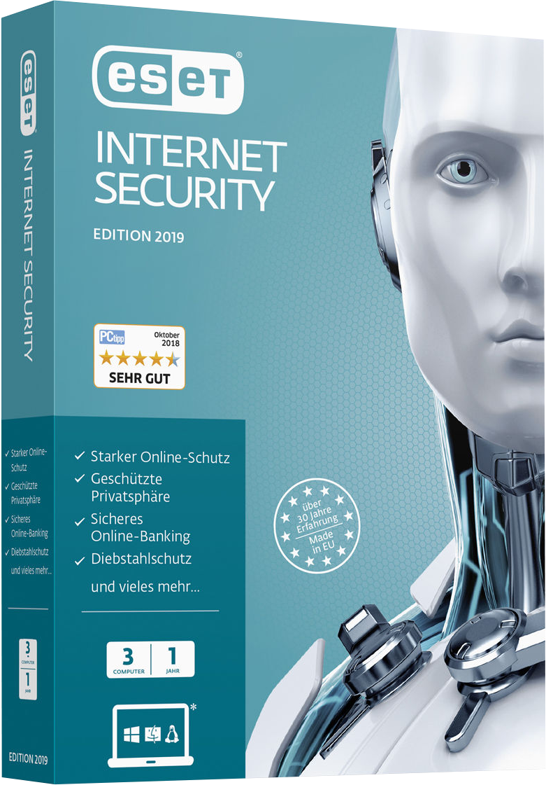 Eset Internet Security / Nod32 3 Cihaz 1 Yıl Güncel Sürüm