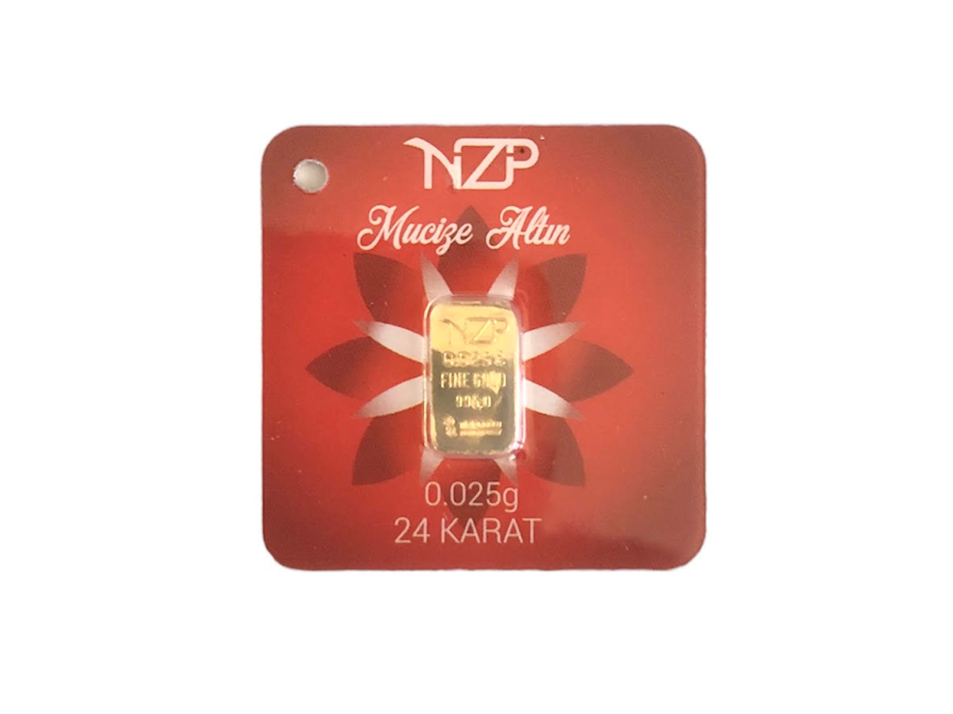 NZP Gold Mucize Gram Altın 0.025 Gram 24 Ayar