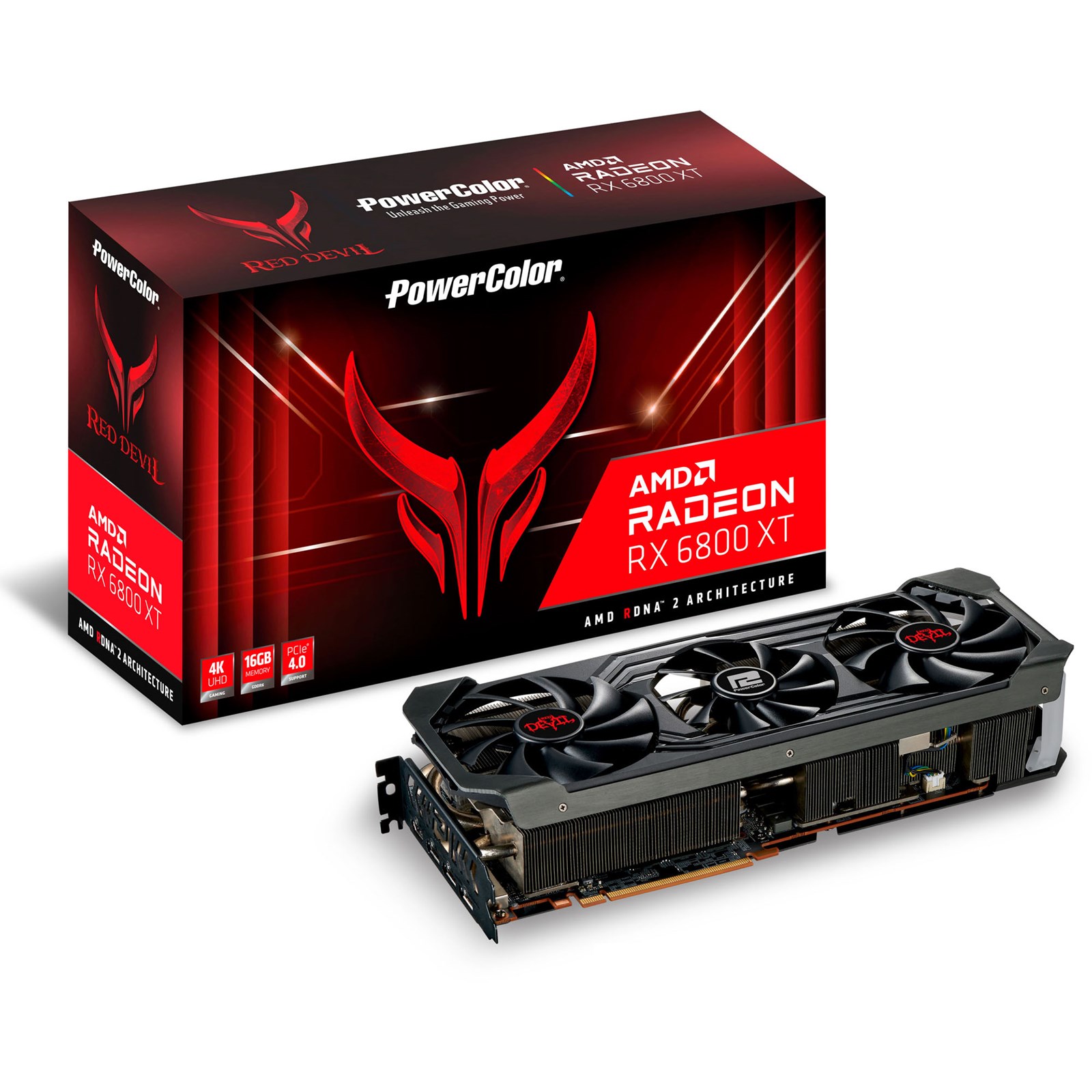 Powercolor AMD Radeon RX 6800 XT Red Devil 16GBD6-3DHE/OC 16 GB GDDR6 256 Bit Ekran Kartı