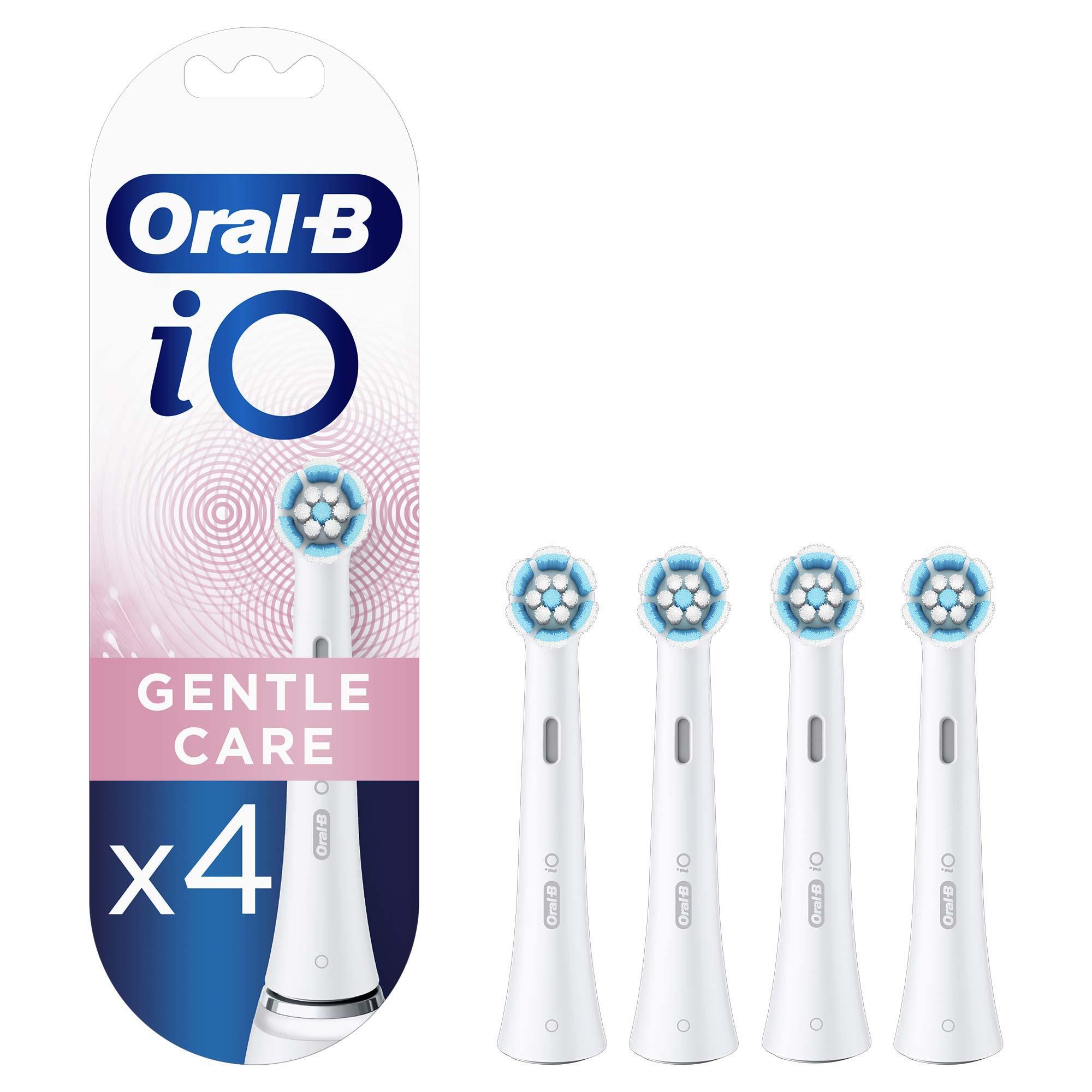 Oral-B iO Gentle Care Diş Fırçası Yedek Başlığı Beyaz 4'lü