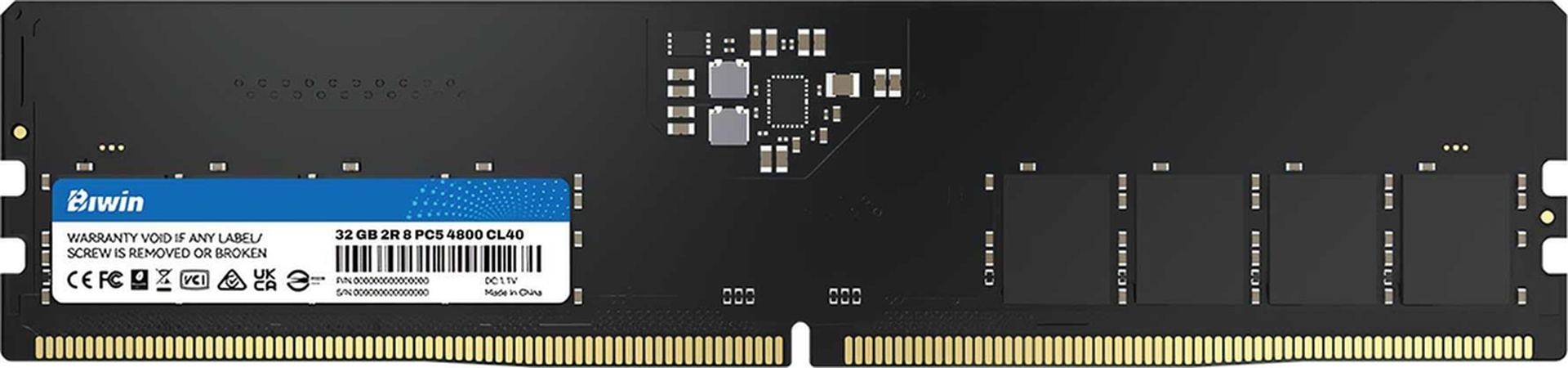 Biwin Bd5ud32g48c40 32gb Ddr5 4800mhz 2rx8 Masaüstü Ram