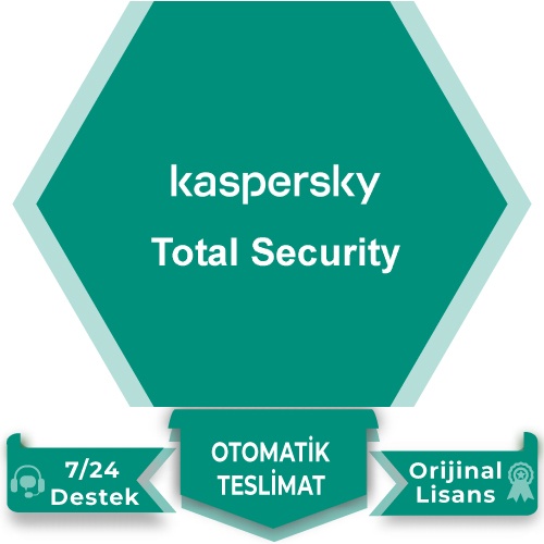 Kaspersky Total Security TR 2022 1 Cihaz 1 Yıl