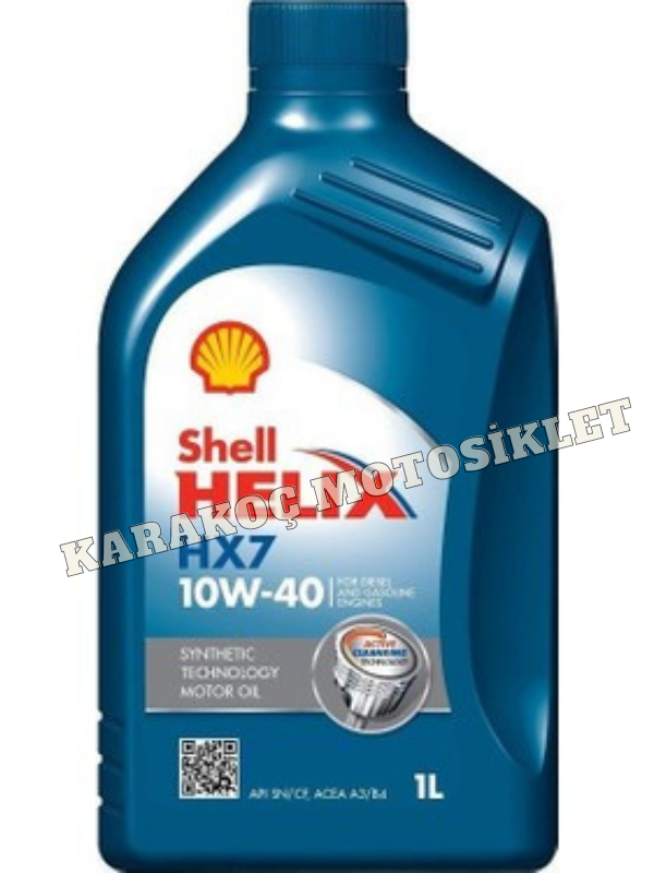 Shell Helix Hx7 10W-40 1 L Motosiklet Yağı