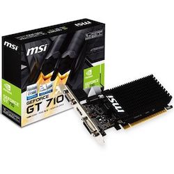 MSI Nvidia GeForce GT 710 ile Etkileyici Grafik Performansı