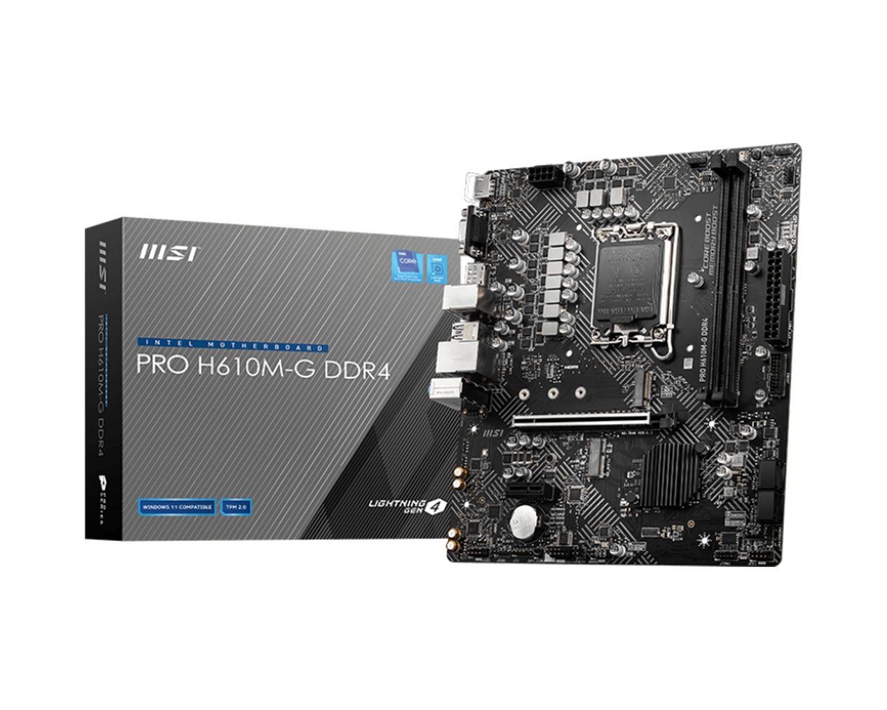 MSI PRO H610M-G Intel H610 3200 MHz DDR4 Soket 1700 mATX Anakart