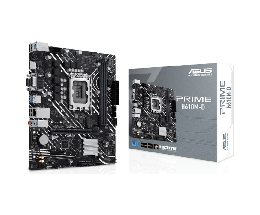 Asus Prime H610M-D Intel H610 5600 MHz DDR5 Soket 1700 mATX Anakart