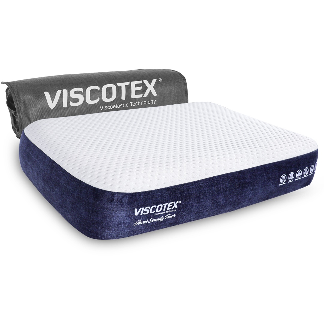 Viscotex Hard Serenity Ergonomik Sert Hafızalı Visco Yastık 65 x 43 x 12 CM