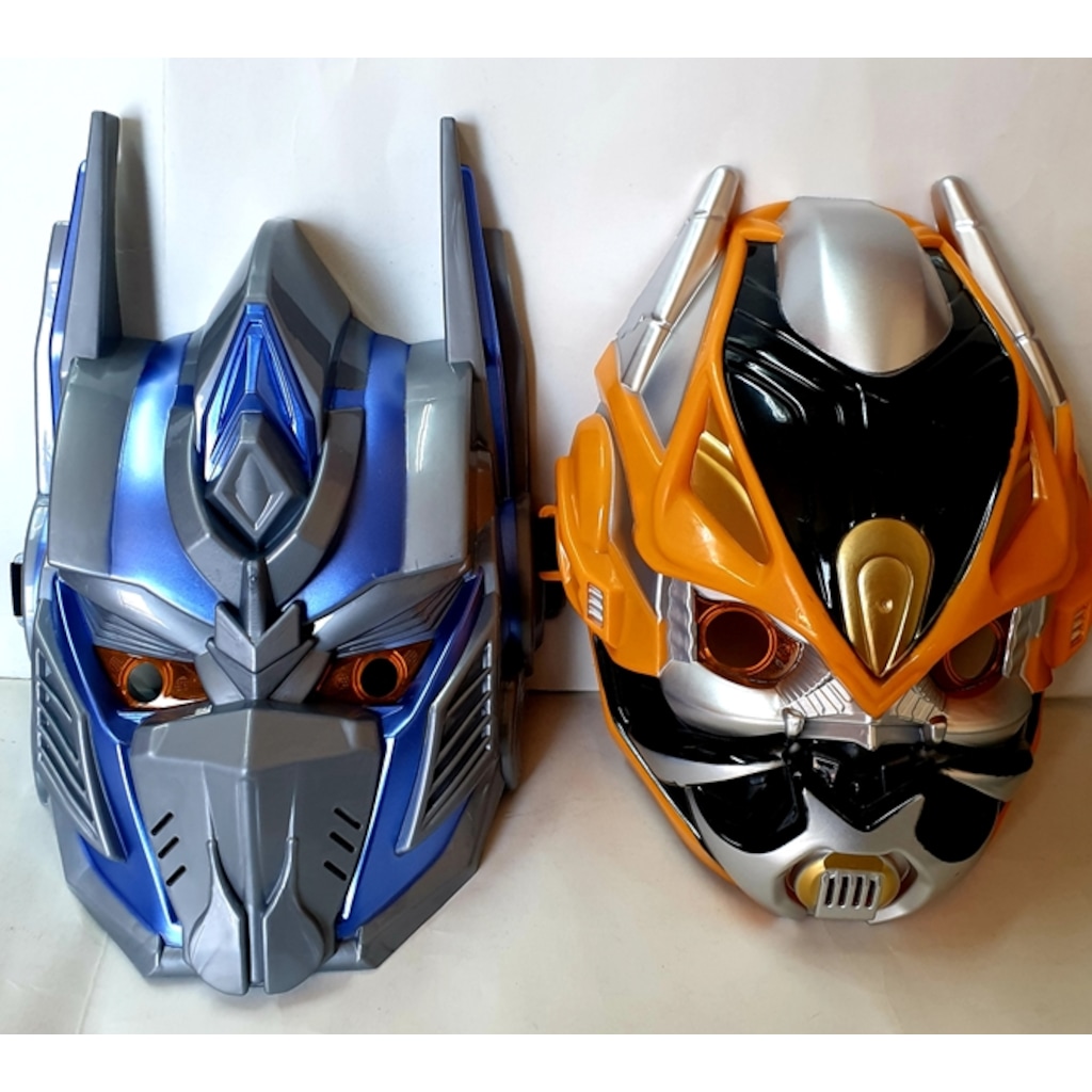 Transformers Oyuncak Maske Optimus Bumblebee 2 Li Maske  Seti