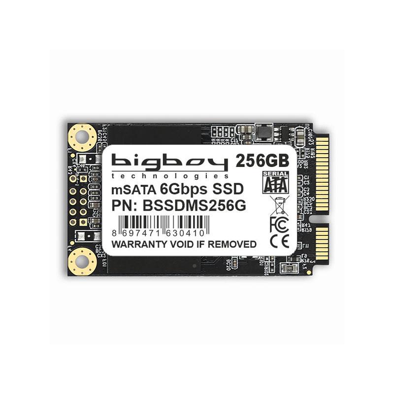 Bigboy BSSDMS256G 256 GB 550-450Mb/s mSATA SATA3 Notebook SSD Har