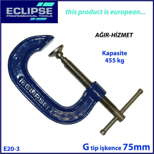 Eclipse E20-3 G Tip Ağır Hizmet İşkence 75 MM