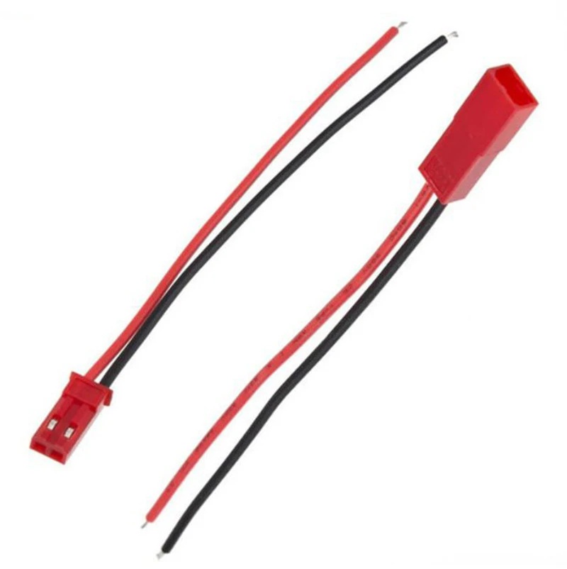 2 Pin Jst Kablolu Konnektör Erkek Dişi-2334 