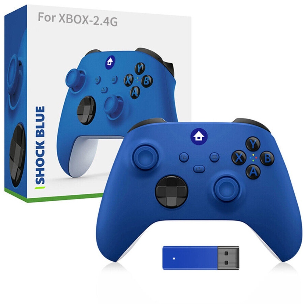 Konsol Plus Xbox 9. Nesil Kablosuz PC / Android / iOS Uyumlu Oyun Kolu Mavi